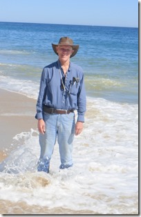 Pete in the Atlantic Ocean, unexpectedly