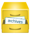 Archives file cabinet