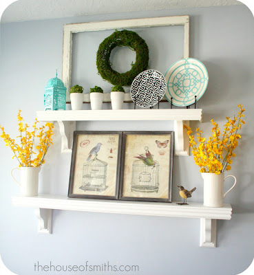 Kitchen Shelves Decoration