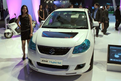 Auto Expo 2010: Suzuki unveils SX4 Hybrid Concept, plans for 2015 production
