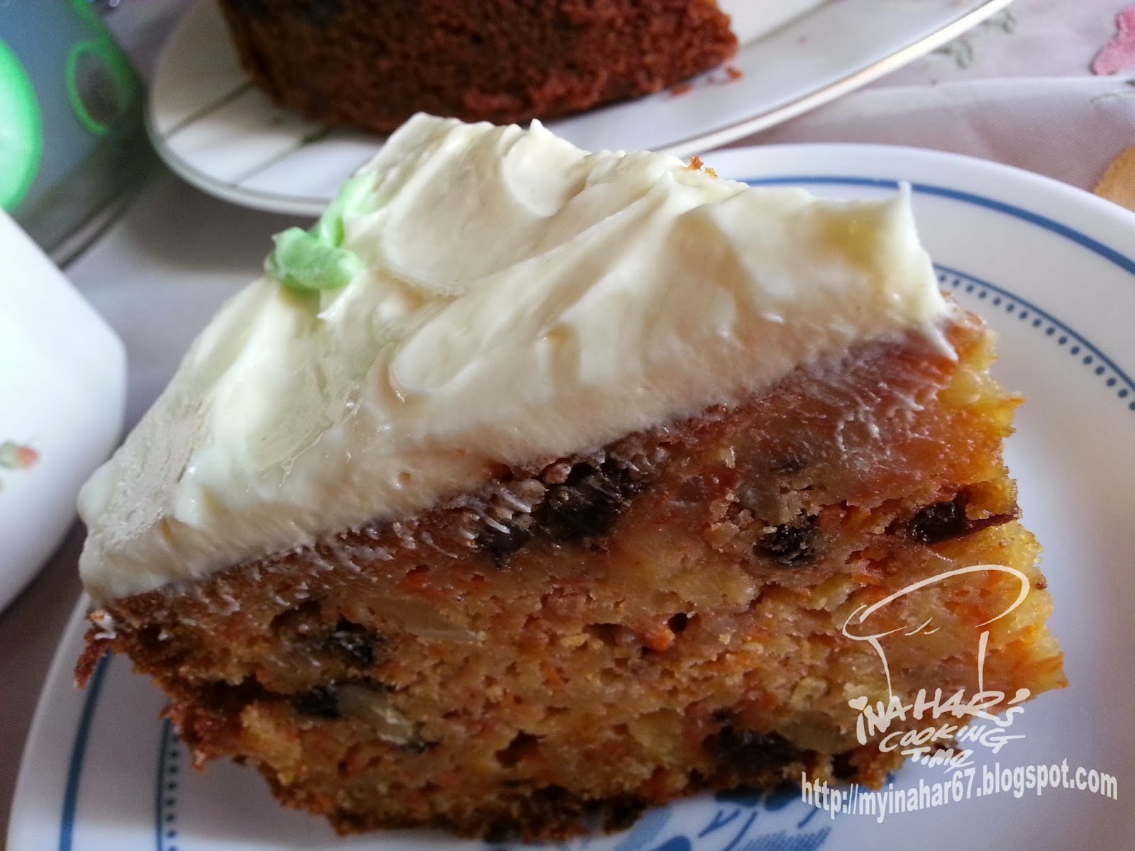 INAHAR'S COOKING TIME!: HEAVENLY CARROT CAKE