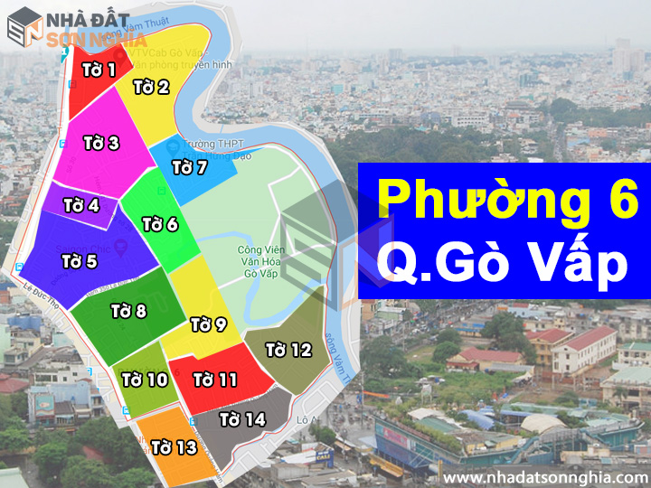 Thông tin quy hoạch bản đồ phường 6 quận Gò Vấp