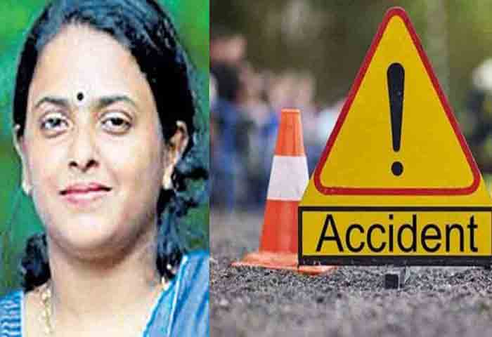 News, Kerala, Accident, Accidental Death, Injured, Nurse, Vehicles, Changanassery: Nurse died in accident at Vazhoor road