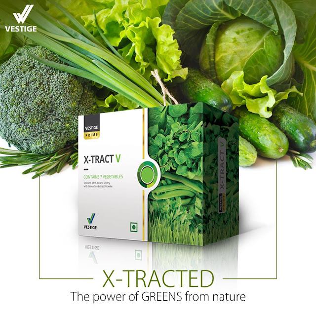 Vestige X-Tract F & X-Tract V - Fruits & Vegetables Daily Dosage