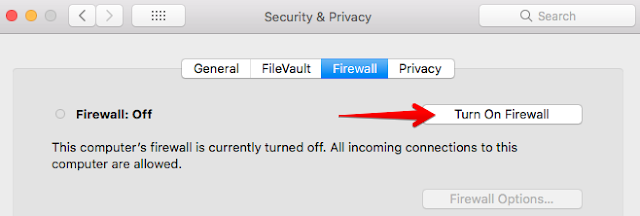 Cara Mengaktifkan Firewall Di Macbook / Komputer Mac