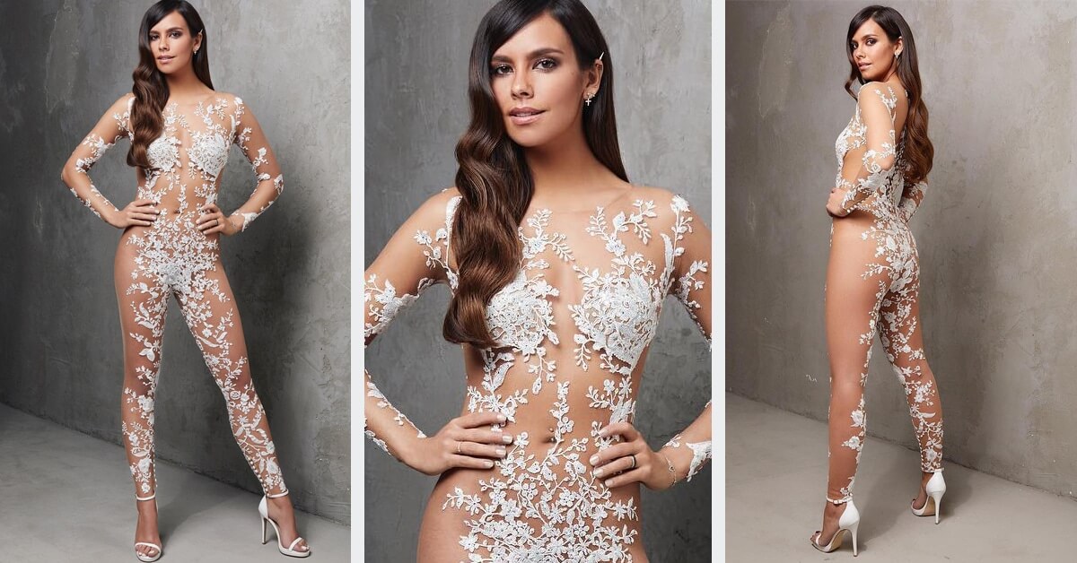 White Wedding Dresses Are So Last Year! 'Naked' Wedding Jumpsuits Are The Next Big Thing