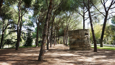 Nidos de ametralladora, Parque del Oeste, Madrid