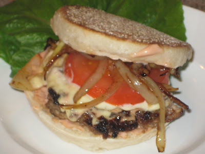 Articole culinare : Beef Burgers With English Muffin