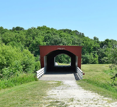 Roseman Covered Bridge in Madison County, Iowa