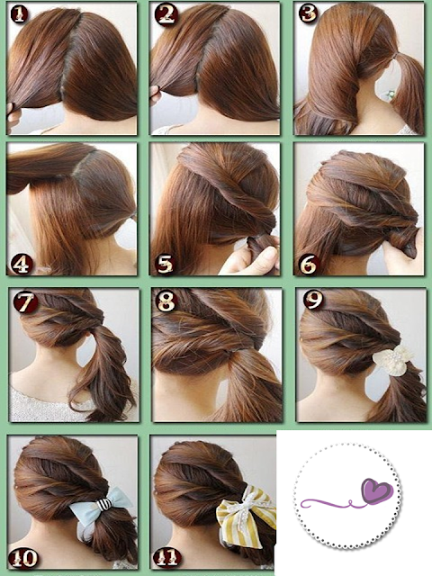 tutoriais de penteado fácil para fazer sozinha