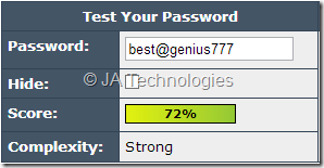 Tips for Using Strong Password