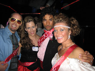 The Duke, Duchesses, Prince & Princess of the 80's Prom.