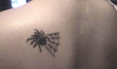 Spider tattoo