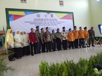 Pelantikan bersama HW, NA dan IPM Ponorogo dihadiri Dahnil anzar simanjuntak