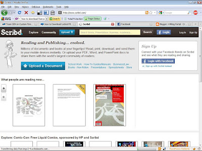 Download files from scribd