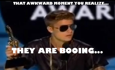 Justin Beiber gets Boo'd