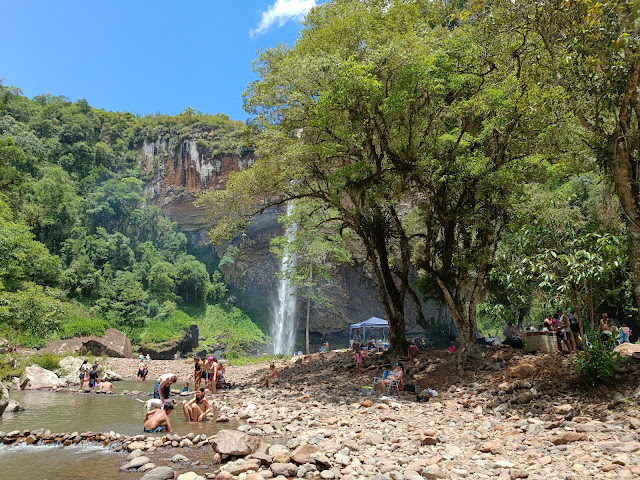 Cascata do Chuvisqueiro, Riozinho, RS