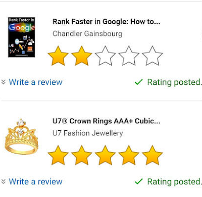How reviews and stars rating impact the customer experience