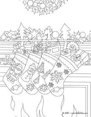 Coloring Pages Christmas Presents