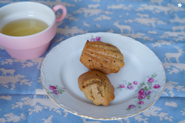 madeleines noisette glutenfree lactosefree vaisselle ancienne goûter