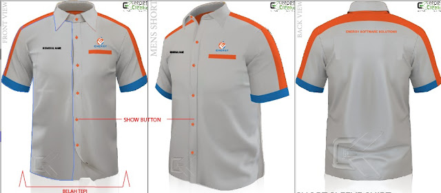 Baju F1 Korporat Design