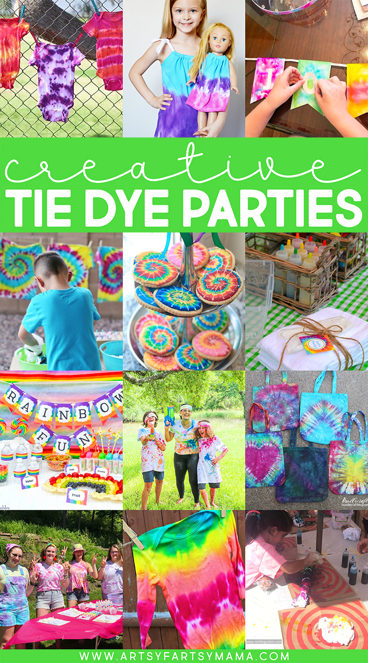 Creative Tie-Dye Party Ideas