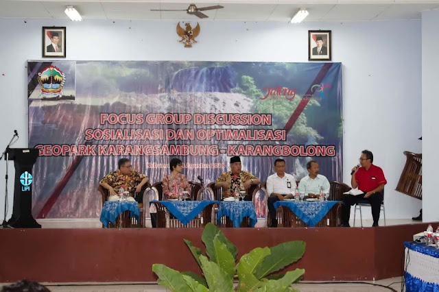 Pemerintah Kebumen memperkenalkan Geopark Karangsambung-Karangbolong pada Google Asia Pasifik