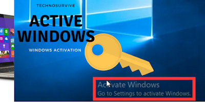 Remove windows activation watermark for windows 8, 8.1, 10 