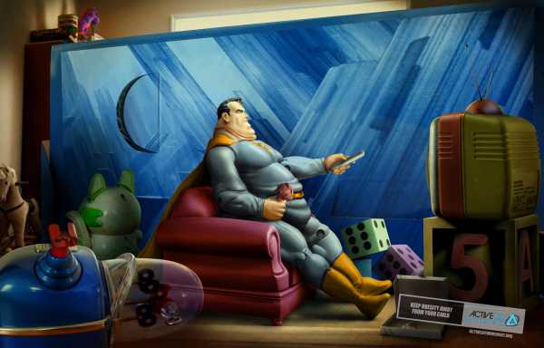 The thick Superman