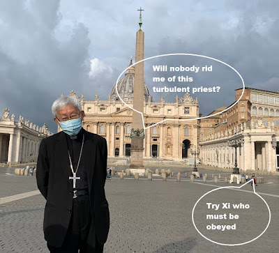 Cardinal Zen in Rome