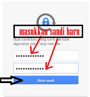 Cara reset password sandi gmail yang lupa dengan nomor Hp