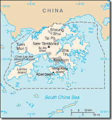 hong kong map