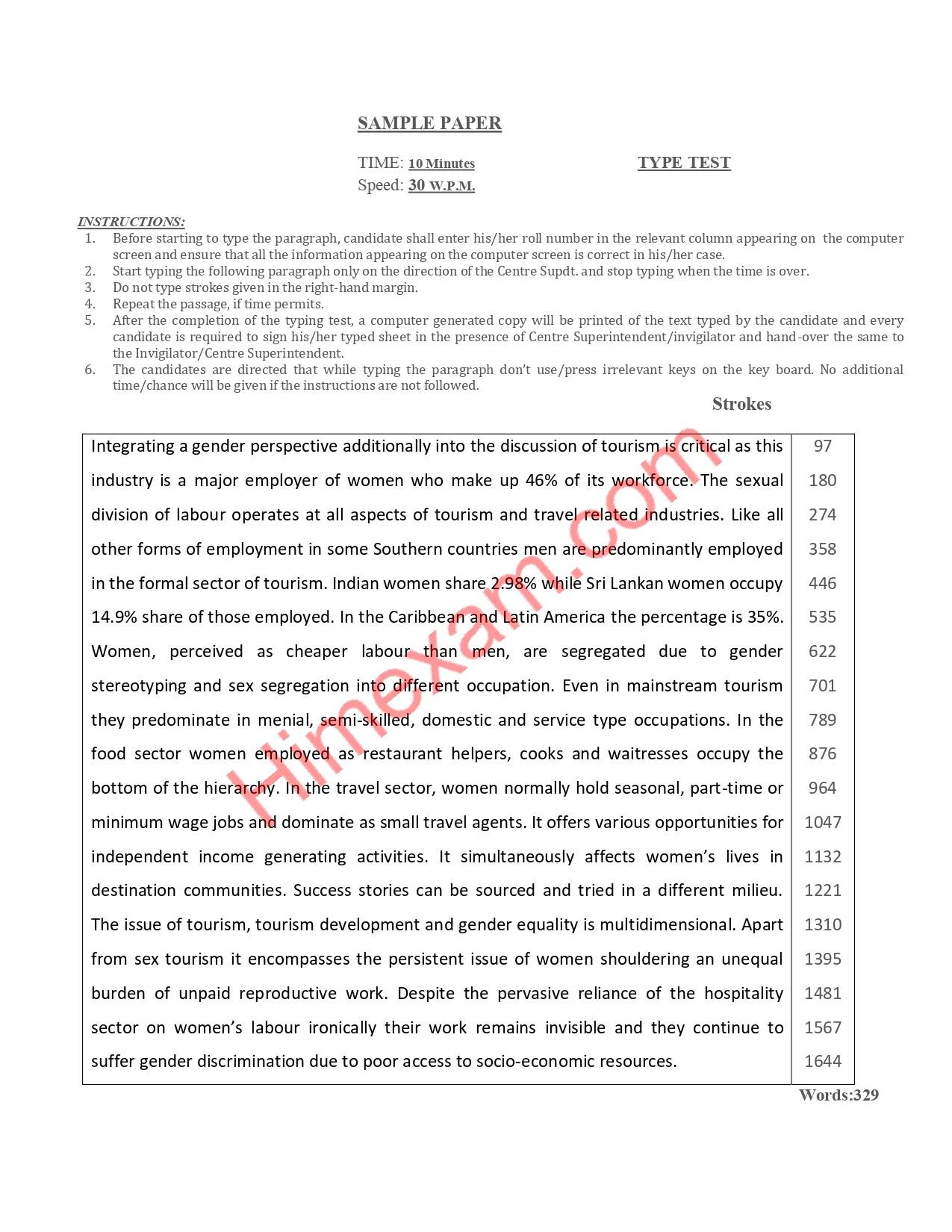 Information Regarding Conduct Of Skill (Typing & Shorthand) Test Conducted By HPSSC Along with Their Evaluation Schedule