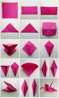 origami gruya diy