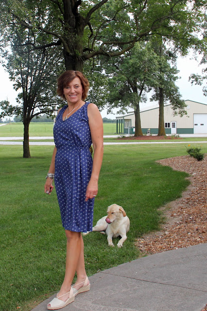 Girls in the Garden - Mississippi Avenue Dress in Style Maker's Rayon Challis