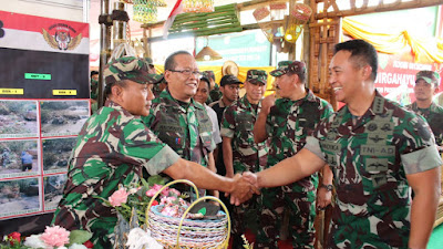 Stand Sektor 13 Mendapat Kunjungan Kepala Staf Angkatan Darat