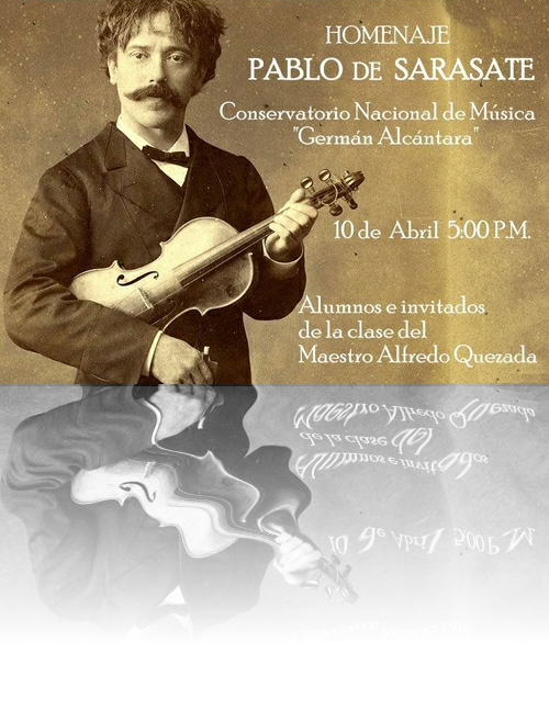 Direccion General De Las Artes Concierto En Homenaje Al Compositor Pablo De Sarasate En El Conservatorio Nacional De Musica