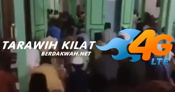 Bagaimana Hukum Tarawih Ngebut Seperti "4G LTE" Ini 