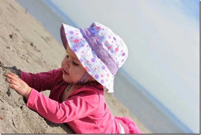 Many Waters Playing in the Sand at Fort Worden