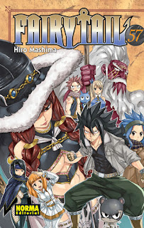 Reseña de "Fairy Tail" vol. 57 de Hiro Mashima - Norma Editorial