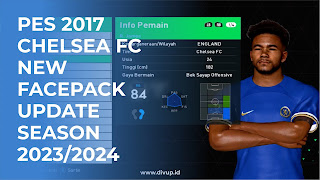 PES 2017 | CHELSEA FC NEW FACEPACK UPDATE SEASON 2023/2024