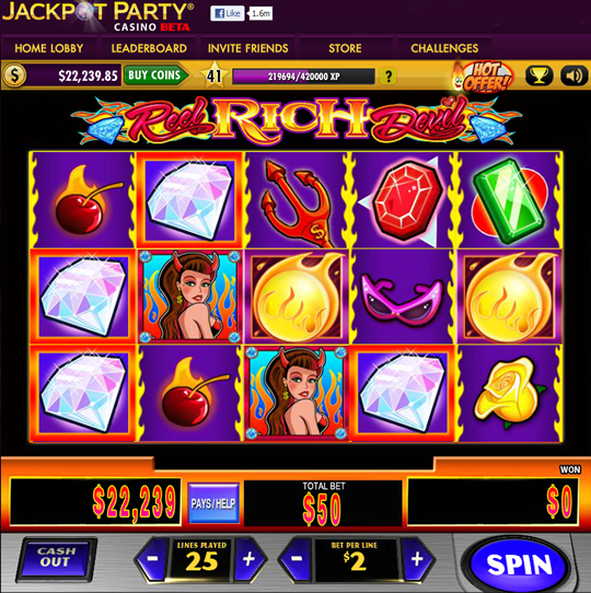 Juego de Casino Reel Rich Devil