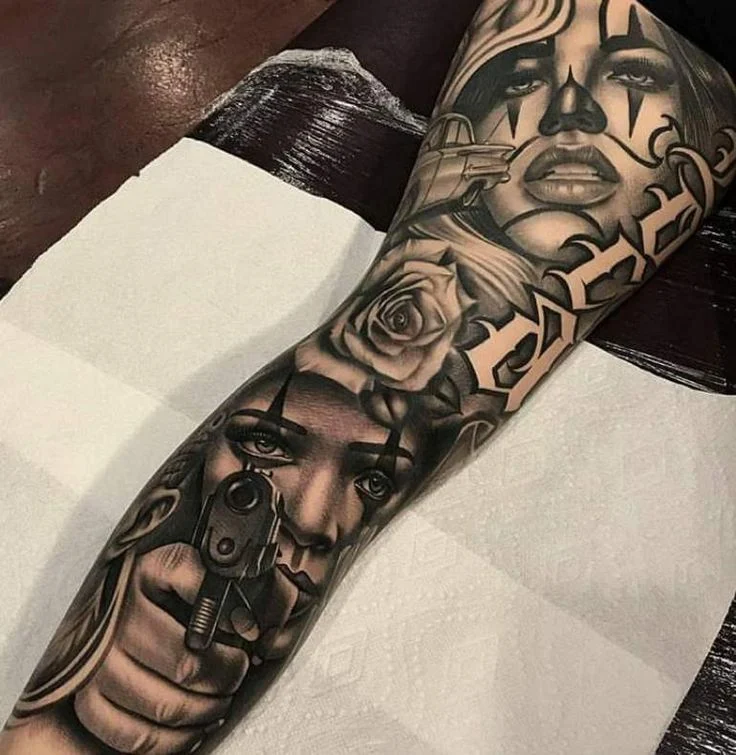 tatuajes para hombres chicanos