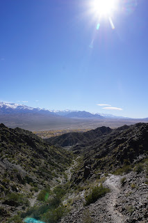 Le sentier du Cerro de la Cruz