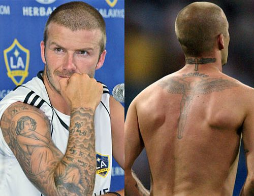 david beckham tattoos 2012