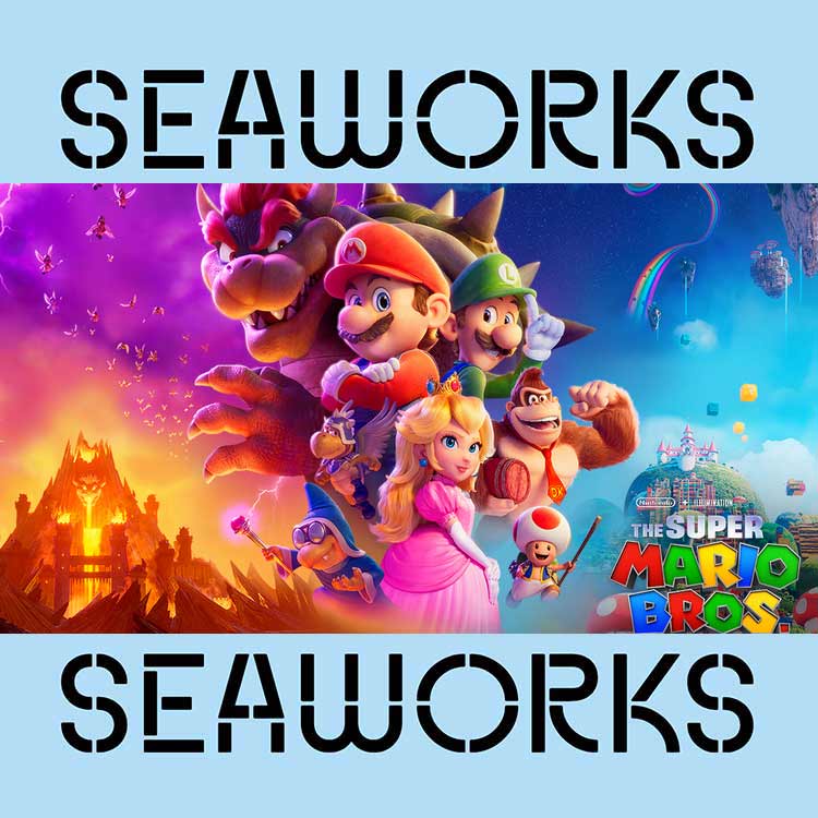 Seaworks Outdoor Cinema (Super Mario Bros)
