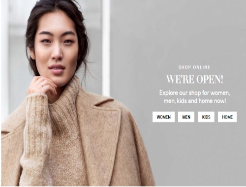 H&M Canada Online Store Opens + Free Shipping + 20% Off Entire Order Promo Code