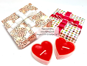 Valentine Gift Box Using Share What You Love & SAB Foil Sheets Nigezza Creates Stampin Up