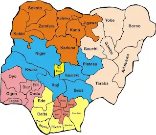 Nigeria Political zones