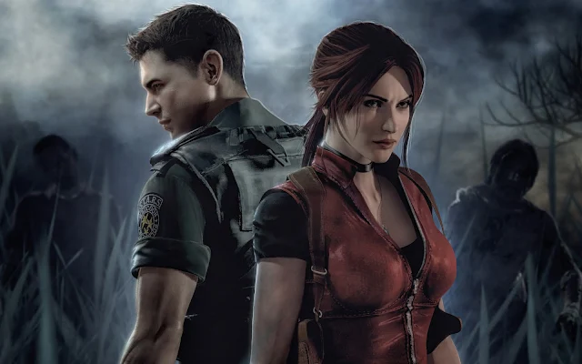 Claire Redfield And Leon Resident Evil